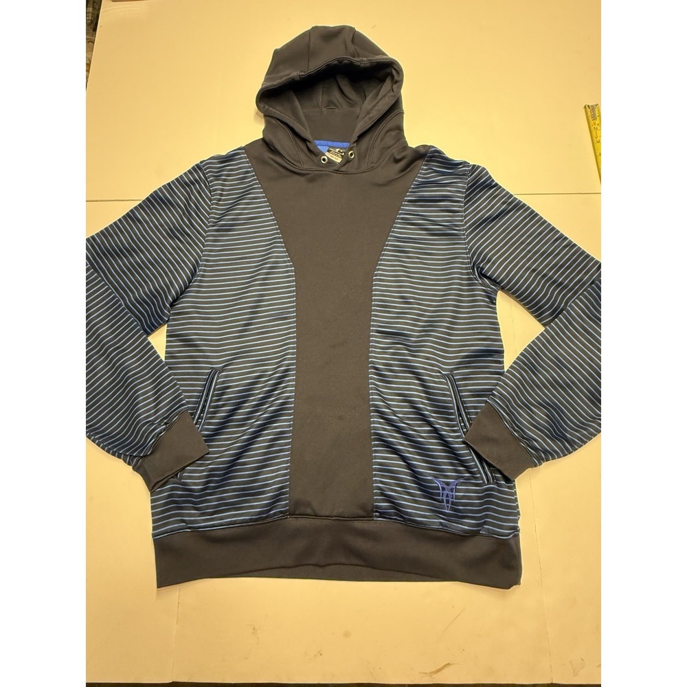 Nike Air Jordan Hoodie Carmelo Anthony Large Pullover Blue Stripe